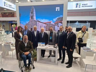 Στη Διεθνή Έκθεση Τουρισμού &quot;Philoxenia&quot; ο Δήμος Καλαμάτας - Συζήτηση δυνατοτήτων συνεργασίας με το Δήμο Ηρακλείου