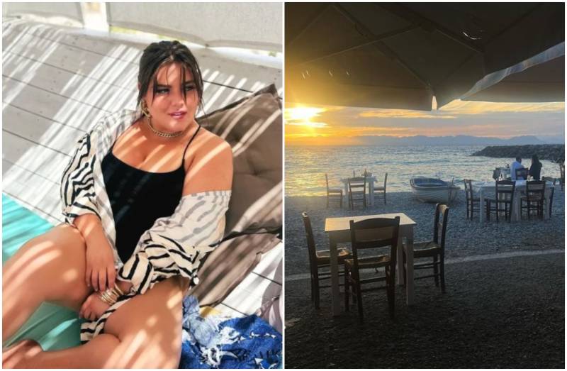 Δανάη Μπάρκα: Στιγμές χαλάρωσης στις Κιτριές - Η ανάρτησή της