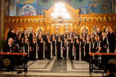 Χορωδιακή συνάντηση θρησκευτικής μουσικής στους Ταξιάρχες