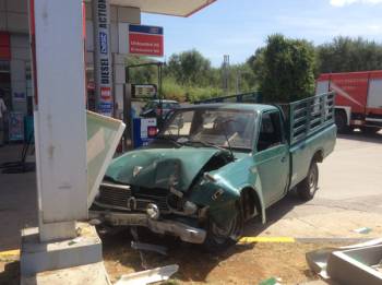 Τροχαίο με δυο τραυματίες στον Αντικάλαμο