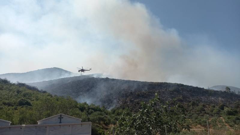 Μεσσηνία: Μάχη σε δύο μέτωπα μεταξύ Πετραλώνων και Μαγγανιακού (βίντεο-φωτογραφίες)