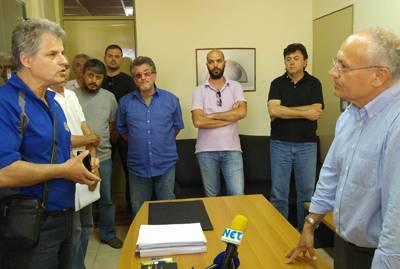 Παράσταση διαμαρτυρίας της Α' ΕΛΜΕ Μεσσηνίας