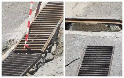 Προβληματικές και επικίνδυνες σχάρες στη Λαχανάδα