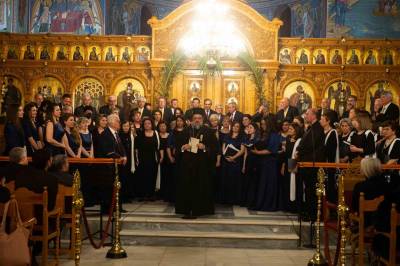 Καλαμάτα: Σε κλίμα κατάνυξης η Χορωδιακή Συνάντηση Θρησκευτικής Μουσικής