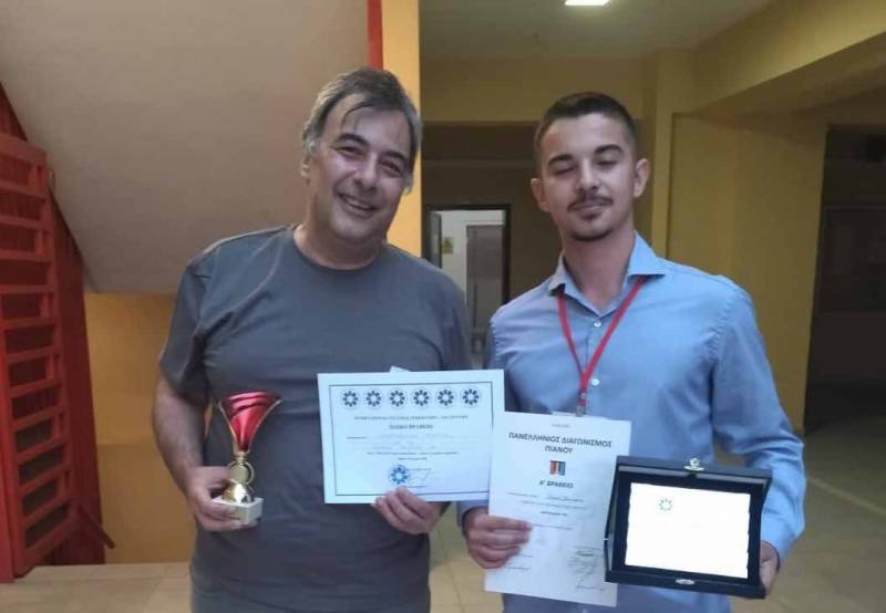 Διάκριση μαθητή του Δημοτικού Ωδείου Καλαμάτας σε διεθνή διαγωνισμό πιάνου
