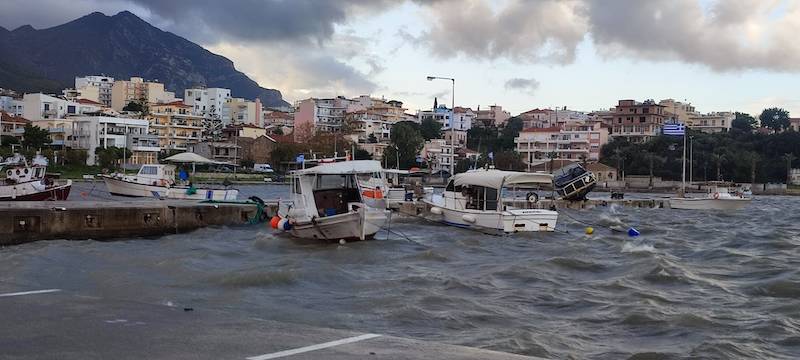 Από την ασφάλεια η αποκατάσταση των ζημιών στο λιμάνι Κυπαρισσίας