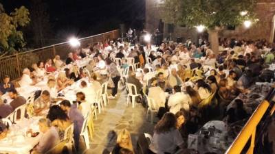 Αντιρατσιτικό μήνυμα στο πανηγύρι στα Τσέρια