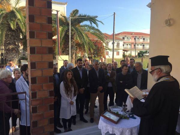 Εγκαινιάστηκαν τα Iατρεία Βλαχόπουλου, Πεταλιδίου και Μεθώνης