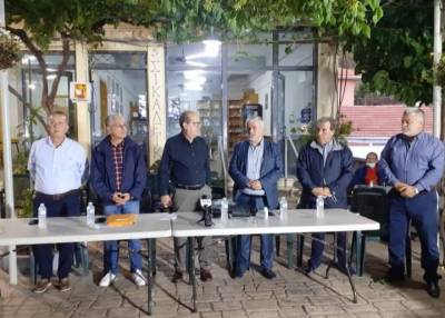 Σύσκεψη για πυρόπληκτες περιοχές Μεγαλόπολης (βίντεο)