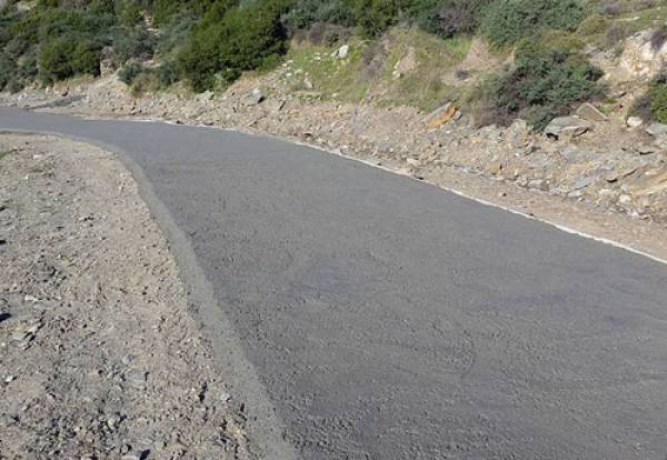 Κλειστός ο δρόμος προς Ανω Βέργα