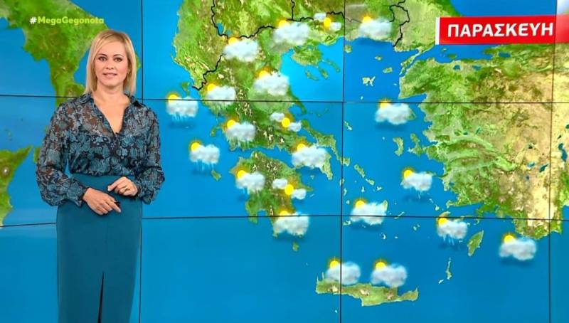Αίθριος ο καιρός με αραιές νεφώσεις την Παρασκευή - Αναλυτική πρόγνωση (Βίντεο)