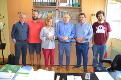 Επίσκεψη Μάκαρη στο Πανεπιστήμιο Πελοποννήσου