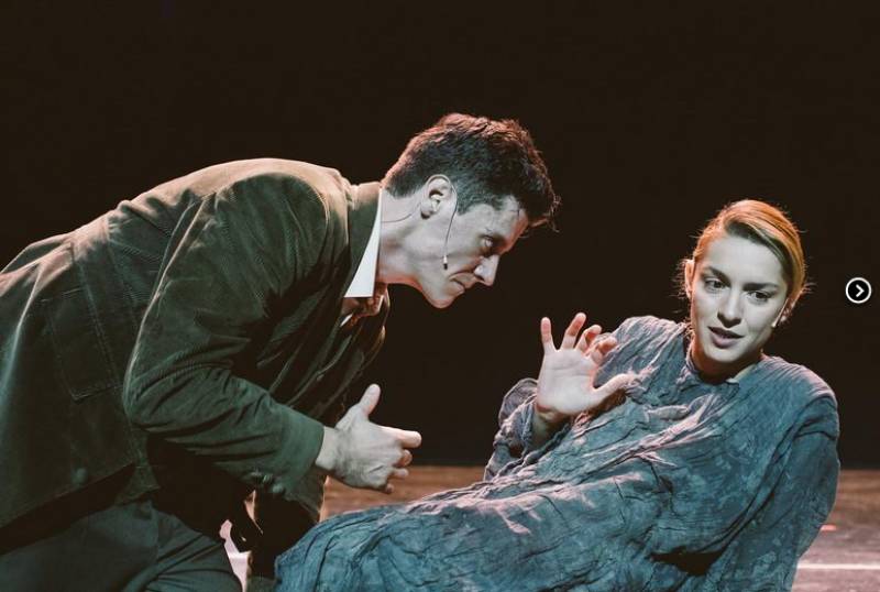 Η Γιούλικα Σκαφιδά στην παράσταση «Απόψε αυτοσχεδιάζουμε»