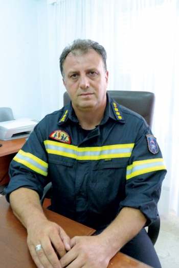Προσοχή από τους πολίτες ζητά ο διοικητής της Πυροσβεστικής με αφορμή τη φωτιά στη Βέργα