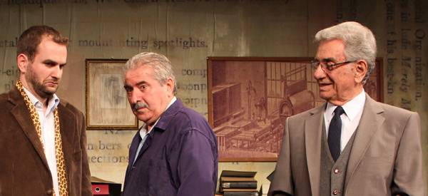 Στέφανος Ληναίος και Ελλη Φωτίου: Θεατρικά αναλόγια στο θέατρο "Αλφα"