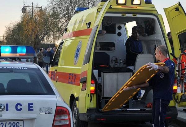 Τροχαίο με τραυματισμό στη Νέδοντος