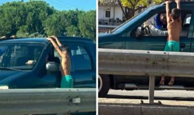 Πάτρα: Παιδιά Ρομά κρέμονται από αυτοκίνητα σε διασταύρωση προσπαθώντας να αποσπάσουν χρήματα από τους οδηγούς