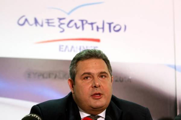 Στην Καλαμάτα σήμερα ο Πάνος Καμμένος