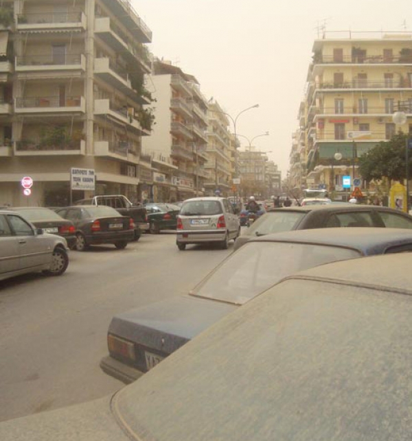 Σκηνικό... Σαχάρας σήμερα στην Καλαμάτα