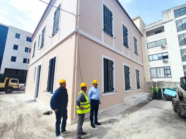 Προχωρούν οι εργασίες στο κτήριο της πρώην Ηλεκτρικής Εταιρείας