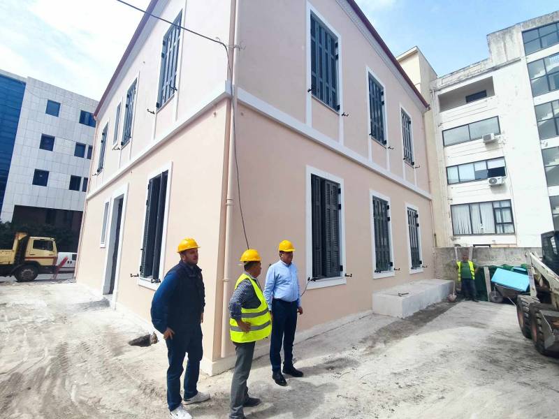 Προχωρούν οι εργασίες στο κτήριο της πρώην Ηλεκτρικής Εταιρείας