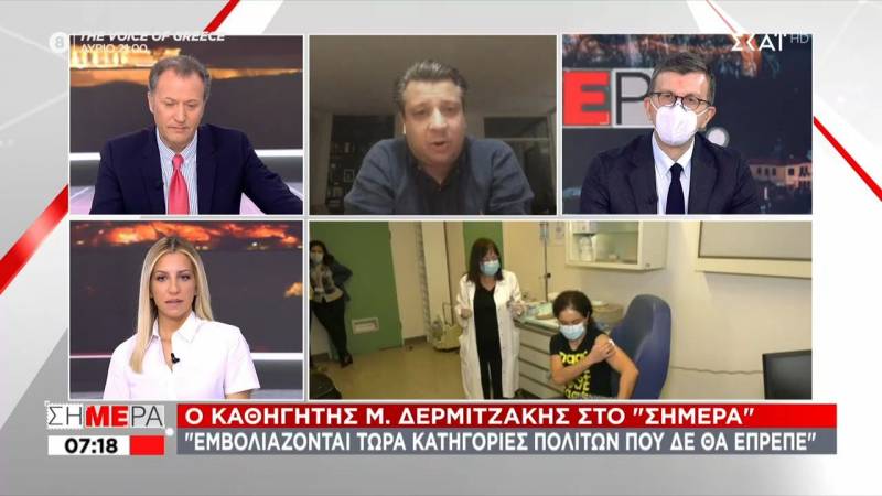 Δερμιτζάκης: Να ανοίξει η εστίαση μόνο έξω, γυμνάσια-λύκεια και λιανεμπόριο σε 3 βδομάδες (Βίντεο)