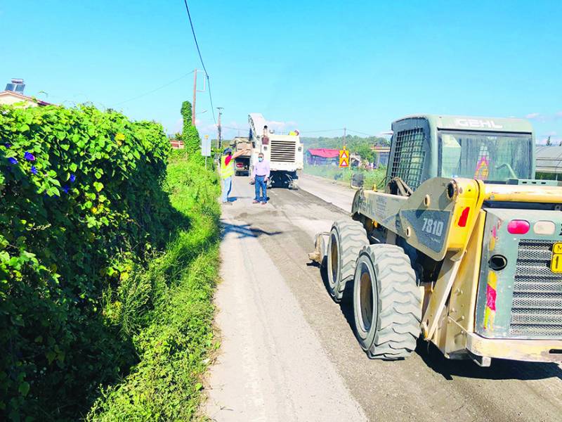 Εργα βελτίωσης στο δρόμο Μεσσήνη - Πύλος