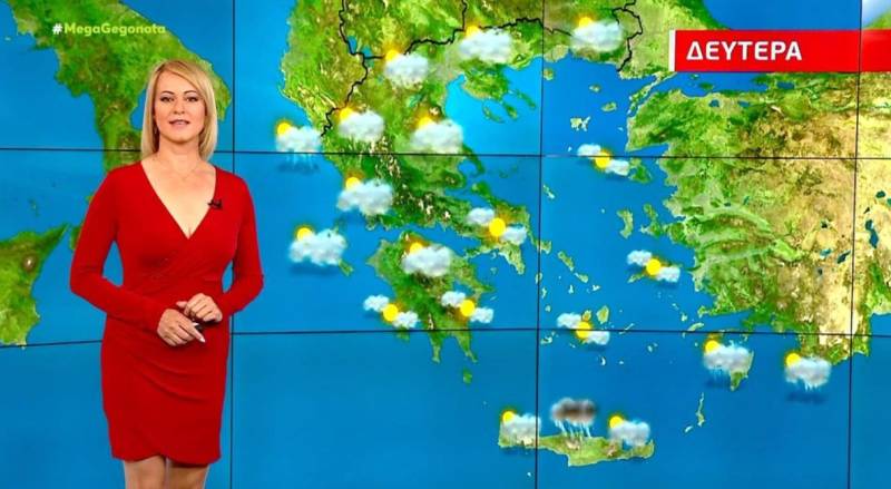 Ηλιοφάνεια με νεφώσεις τη Δευτέρα - Αναλυτική πρόγνωση (Βίντεο)