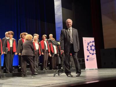 Βράβευση του Μιχ. Γαργαλιώνη στο Μέγαρο Μουσικής Αθηνών