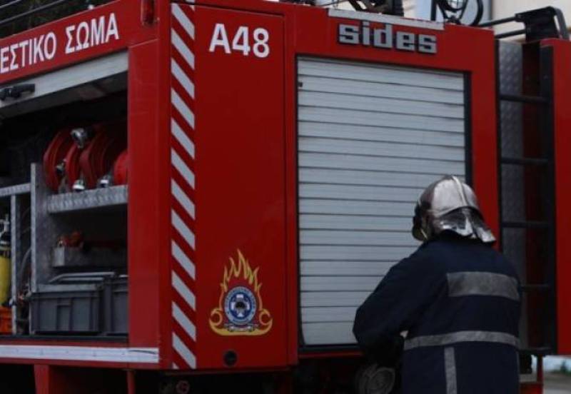 Φωτιά στην περιοχή Σπιάντζα, στον Πύργο Ηλείας