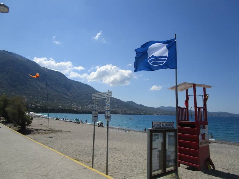 Ανακοινώνονται οι “Γαλάζιες Σημαίες” την Παρασκευή στην Καλαμάτα