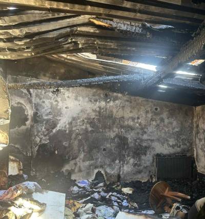 Κάηκε ολοσχερώς σπίτι στην Ανδρούσα (βίντεο)