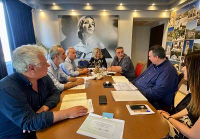 Συνάντηση Γεωργακοπούλου με Ξυγκώρο για το Σχέδιο Δίκαιης Αναπτυξιακής Μετάβασης