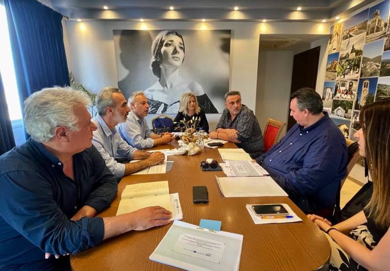 Συνάντηση Γεωργακοπούλου με Ξυγκώρο για το Σχέδιο Δίκαιης Αναπτυξιακής Μετάβασης