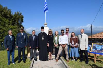 Δήμος Οιχαλίας: Τίμησαν τη μνήμη του θρυλικού πιλότου Μαρίνου Μητραλέξη