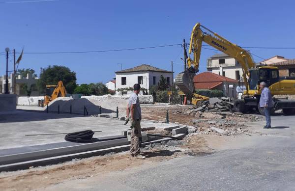 Προχωρούν τα έργα οδοποιίας στα Φιλιατρά