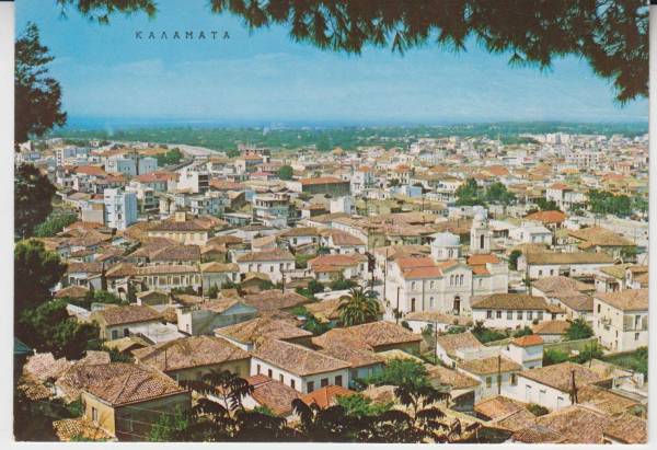 Η Καλαμάτα από το Κάστρο