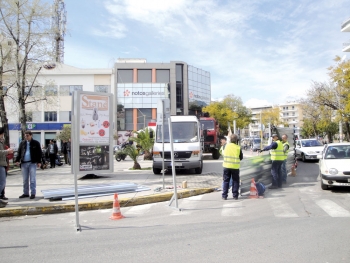 Ξεκίνησε η ανάπλαση της κεντρικής πλατείας 