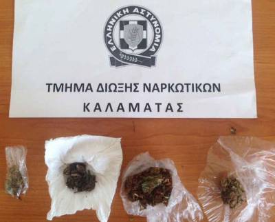 Σύλληψη για χασίς στα Φιλιατρά