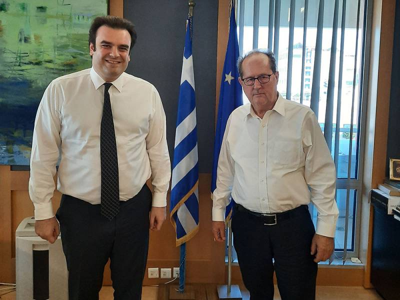 Συνάντηση Νίκα - Πιερρακάκη για ψηφιακές τεχνολογίες