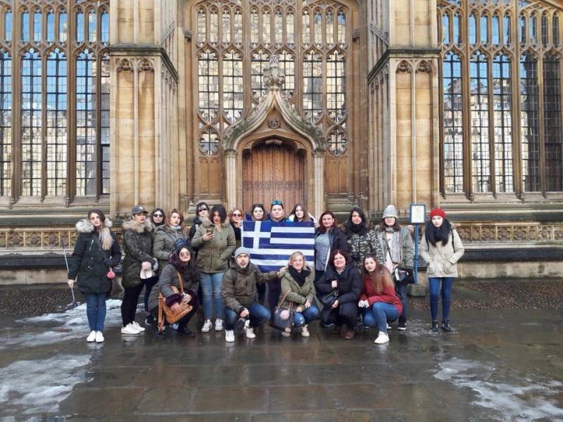 Στο Λονδίνο μαθητές του 1ου ΕΠΑΛ Καλαμάτας