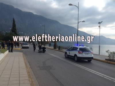 Τραυματισμός μοτοσικλετιστή σε τροχαίο στη Ναυαρίνου