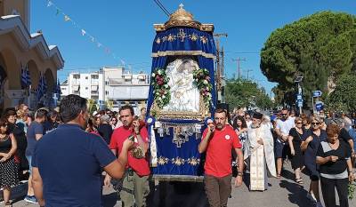 Επέστρεψε στη Δήμιοβα η εικόνα της Παναγίας