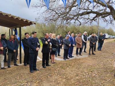 Τιμήθηκε η μάχη στη Σχοινόλακα