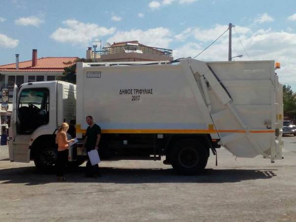 Δήμος Τριφυλίας: Παράταση δανεισμού απορριμματοφόρου από Αθήνα