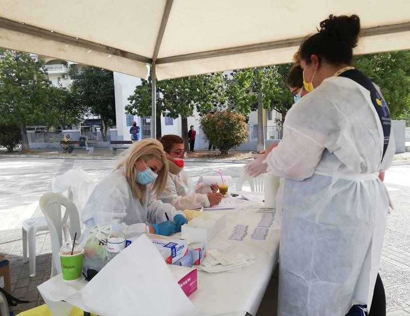 Αρνητικά 236 τεστ στην πλατεία Μεσσήνης