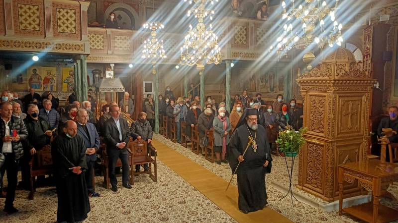 Μητρόπολη Μεσσηνίας: Η Β&#039; Στάση των Χαιρετισμών στην Κορώνη (φωτογραφίες)