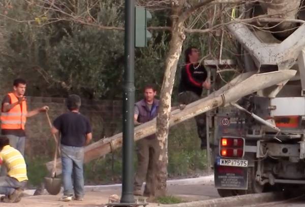 Υπογειοποίηση δικτύου της ΔΕΗ στην οδό Κρήτης στην Καλαμάτα (βίντεο)