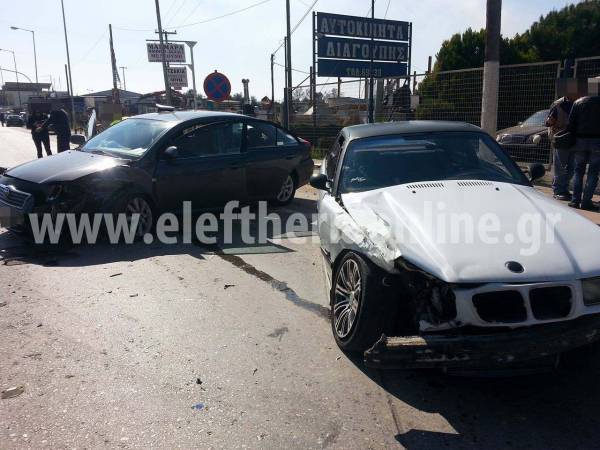 Τροχαίο με τραυματισμό λίγο πριν το ΤΕΙ Καλαμάτας