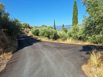 Ασφαλτόστρωση δρόμου για Αρχαία Θουρία